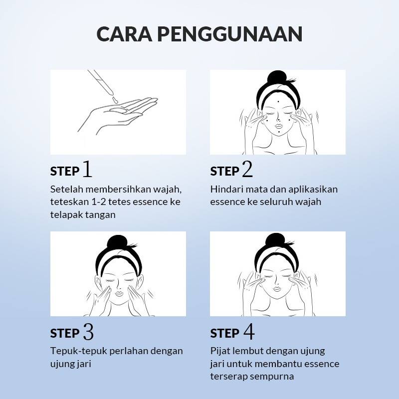 BIOAQUA Niacinamide Brightening dan Acne Serum 30ml/50ml jerawat dan bekas jerawat Hydrating Serum Essence Wajah
